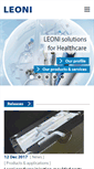 Mobile Screenshot of leoni-healthcare.com